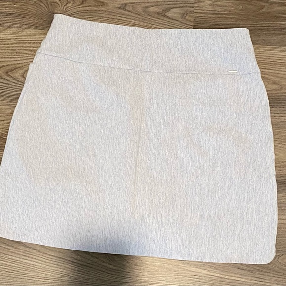 S.C. & CO. Tummy Control Heathered Gray Blue Golf Tennis Skort Womens size XL - Picture 7 of 9